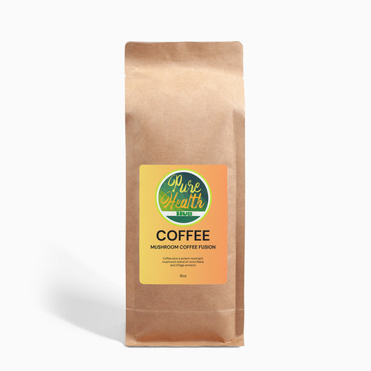 Mushroom Coffee Fusion - Lion’s Mane & Chaga 16oz
